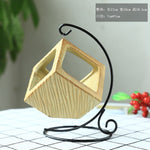 Flower Geometric Hanging Plant Pot