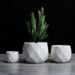 Creative Ceramic Diamond Geometric Flower Pot