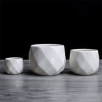 Creative Ceramic Diamond Geometric Flower Pot
