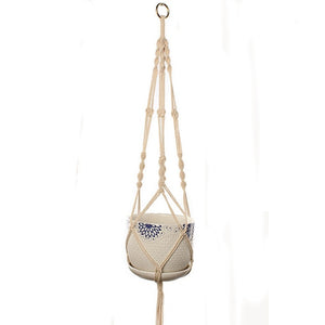 Handmade Macrame Plant Hanger Flower