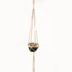 Handmade Macrame Plant Hanger Flower