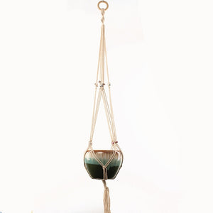 Handmade Macrame Plant Hanger Flower
