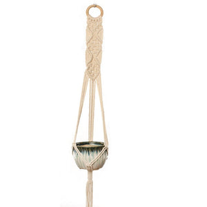 Handmade Macrame Plant Hanger Flower