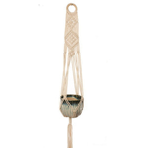 Handmade Macrame Plant Hanger Flower