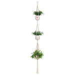 Handmade Macrame Plant Hanger Flower