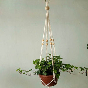 Handmade Macrame Plant Hanger Flower