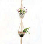 Handmade Macrame Plant Hanger Flower