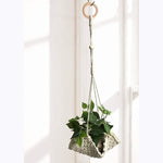Handmade Macrame Plant Hanger Flower